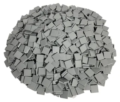 Produktbild von LEGO® 2x2 Fliesen Hellgrau - 3068b NEU! Menge 100x