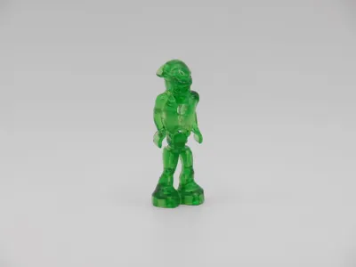 Immagine prodotto di LEGO® Space Minifigura Alieno della missione su Marte con torso marmorizzato che si illumina al buio – mm001