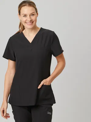 Produktbild von Damen Kasack, Sportsline, regular fit, V-Ausschnitt, halbarm