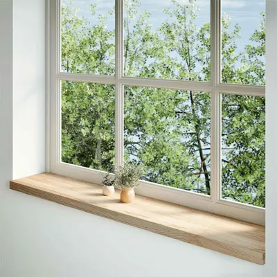 Zdjęcie produktu dla vidaXL Parapety 2 szt. Nieobrobione 140x30x2 cm lite drewno dębowe