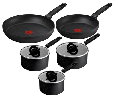 Produktbild von Tefal G966S5, Frittierset, Schwarz, Aluminium, Thermosignal, China, 5,29 kg