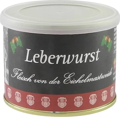 Produktbild von Leberwurst vom Eichelmastschwein (200 g)
