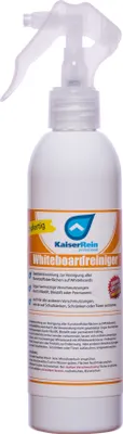 Produktbild von KaiserRein 250 ml Whiteboard Reiniger Spray vielseitig verwendbar für Kunststoffoberflächen I Whiteboardreiniger gegen permanent Stifte I Tafelreiniger