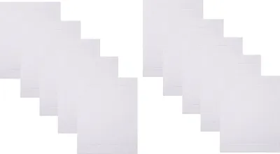 Produktbild von Betz 10 Stück Badvorleger 50x70 cm PREMIUM Badematte Badteppich Duschvorleger 100% Baumwolle 650g/m²  Farbe: weiß