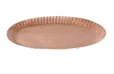 Obrázek produktu pro Hbx Natural Living Stolík z kovu 24 x 41 x v 3,5 cm, růžový