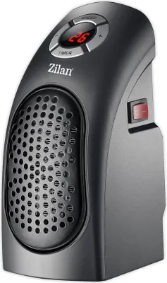 Produktbild von Zilan Mini Keramik Heizlüfter | LED-Anzeige | 12h Timer | 400 W