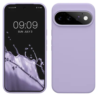 Produktbild von kwmobile Handyhülle für Google Pixel 11 Pro XL Hülle - Case Silikon - Kabelloses Laden - Schutzhülle Cover in Lavendel