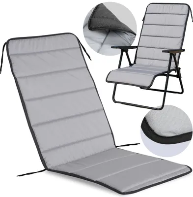 Immagine prodotto di Cuscino per panchina 50x50x80 cm grigio Cuscino per altalena da giardino, Cuscino per sdraio, Cuscino per mobili da giardino