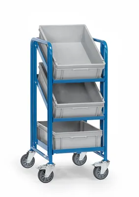 Produktbild von Fetra Eurokastenwagen Ladefläche L x B 410 x 610 mm 250 kg