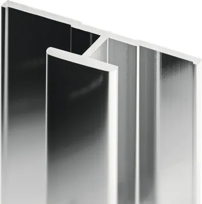 Produktbild von Decodesign Flächenverbinder Schulte 2100 mm Chromoptik