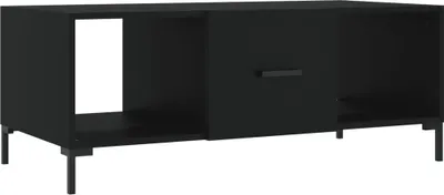 Obrázok produktu pre vidaXL Konferenčný stolík čierny 102x50x40 cm Drevo Materiál