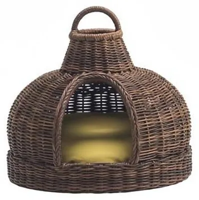 Immagine prodotto di Casa per gatti sicurezza moderna per il vostro animale domestico stile colore marrone casa elegante