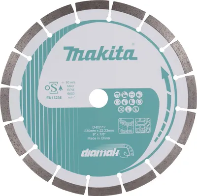 Obrázok produktu pre Makita D-80117 Diamantscheibe 230x22.23 DIAMAK