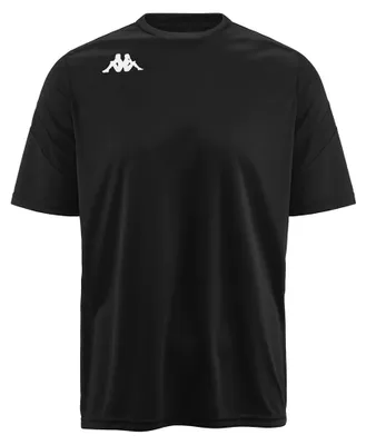 Productafbeelding van Kappa Dovo T-shirt met korte mouwen, zwart, maat M, voor heren, kleur zwart, maat M