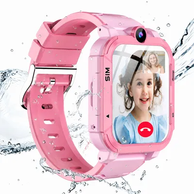 Produktbild von Blackview Z20 Kinder Smartwatch mit Tap to Add Friends, 800mAh, Face Unlock,SOS Emergency Call, 1.83", Remote Shutdown, School Mode, 4G, IP67,Geschenk