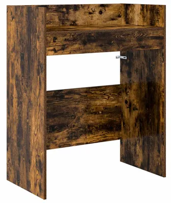 Obrázok produktu pre vidaXL DJ stôl, farba dubového dreva, 102 x 45 x 102 cm, drevotrieska
