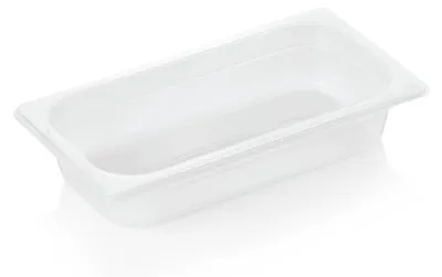 Obrázek produktu pro Gastronádoby / GN nádoby, plastové, GN 1/3, řada 89, volitelná hloubka : GN nádoba 1/3-065 mm, polypropylen Varianta: GN nádoba 1/3-065 mm