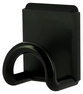 Produktbild von Magnetische Garderobenhaken aus Kunststoff, schwarz