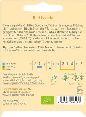 Immagine prodotto di Chili Red Gunda 1Stück