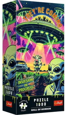 Obrázek produktu pro TREFL Puzzle Premium Plus Síň hrůzy: UFO 1000 DLKs