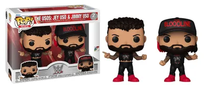 Produktbild von WWE - The Usos: Jey Uso & Jimmy Uso - Funko Pop! Vinyl Figur