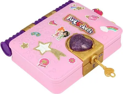 Immagine prodotto di Funlockets Diario segreto, edizione glitterata, oltre 30 sorprese, dai 6 anni in su