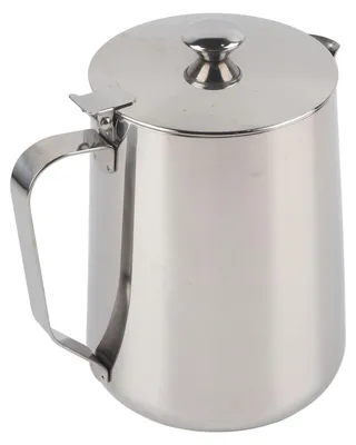 Produktbild von Edelstahl Milchaufschäumer mit Deckel für Kaffee