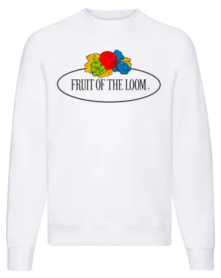 Produktbild von Classic Raglan Sweat ,Farbe: weiß - Vintage-Logo groß ,Größe: S