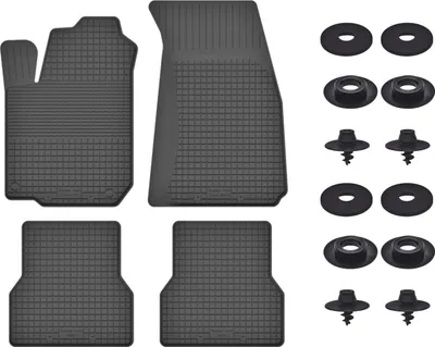 Produktbild von Gummimatten Mit Stoppern Für: Ford Mondeo Mk3 (2001-2007) Schwarz Set