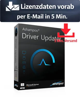 Produktbild von Ashampoo Driver Updater (3 PC - 1 Jahr) ESD Hilfsprogramme Tools Treiber 5 Min. Versand als Download per Mail