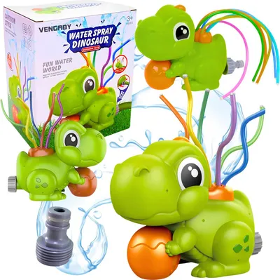 Obrázok produktu pre Rozprašovač Dinosaurus pre deti Vodná hračka Rozprašovač Záhradná hadica