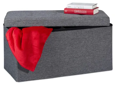 Obrázok produktu pre Lavica s úložným priestorom RD34412, antracitová