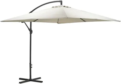 Produktbild von Garden Impressions Corfu Sonnenschirm 250x250 - carbon black/ Sand