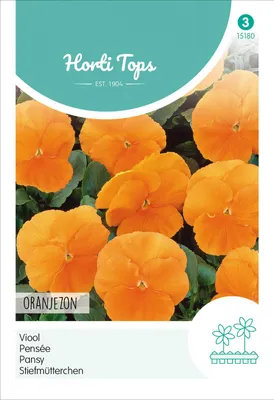 Artikelbild 2 von 'Stiefmütterchen Orangesonne' aus der Kategorie Stiefmütterchensamen