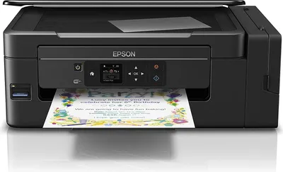 Produktbild von Epson EcoTank ET-2750 - Multifunktionsdrucker - Farbe - Tintenstrahl - A4/Legal (Medien) - bis zu 33 Seiten/Min. (Drucken) - 100 Blatt - USB, Wi-Fi
