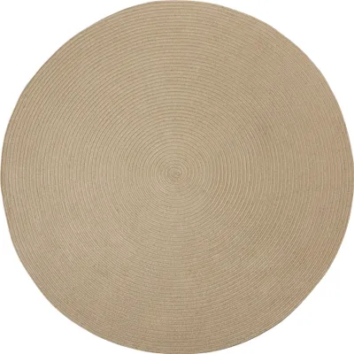 Produktbild von tectake® Geflochtener Teppich Vibe Ø 160 cm strapazierfähig und pflegeleicht