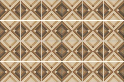 Produktbild von Fliesenaufkleber 15x15 cm – 24 Stück – Selbstklebend – Wasserfest – Pflegeleicht – Hitzebeständig – Für Küche & Bad – Holzrauten im Arrangement