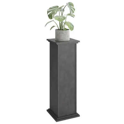 Obrázok produktu pre FMD Dekoratívny stolík s dvierkami 88,5 cm sivý