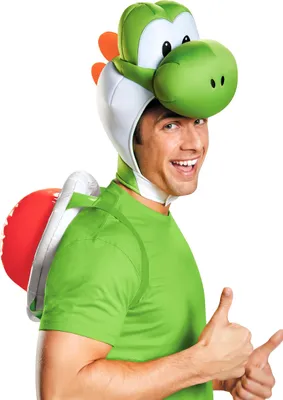 Immagine prodotto di Set di costumi da Yoshi per adulti, colorati - taglia unica