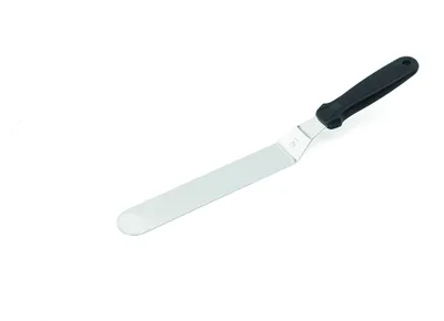 Produktbild von Flexibler Tortenschaber aus Edelstahl mit Kunststoffgriff - 33 cm