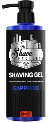 Zdjęcie produktu dla The Shave Factory - Sapphire Shaving Gel - Żel do golenia 1000ml