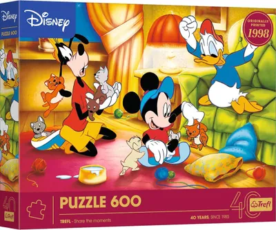 Produktbild von TREFL Puzzle Disney: Micky Maus und die 600 DL