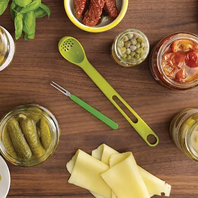 Produktbild von Joseph Joseph Scoop&Pick 2-tlg. Löffel-, Gabelspieß-Set