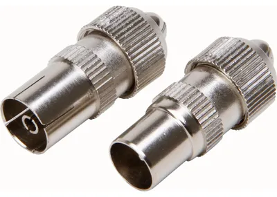 Produktbild von Stecker, Rundkabel, 75Ohm, Schraubanschluss