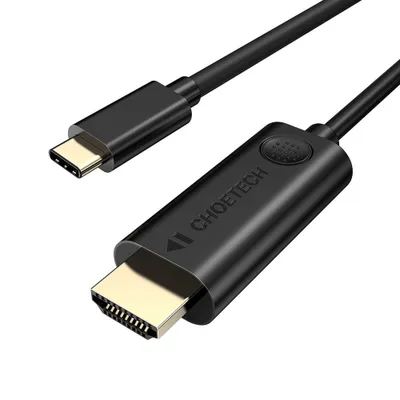 Obrázok produktu pre Kábel Choetech XCH-0030, USB-C na HDMI 4K 30Hz, 3 m, čierny