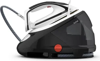 Produktbild von Tefal Pro Express Ultimate Dampfbügelstation GV9550, 520 g/min, Durilium AirGlide Autoclean soleplate, 8 bar, 1,9 l, 120 g/min, Schwarz, Weiß