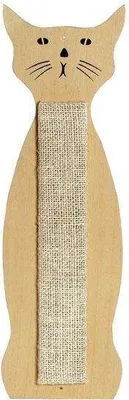 Produktbild von Karlie Sisal-Kratzbrett Katzenkontur - 59 x 21 cm