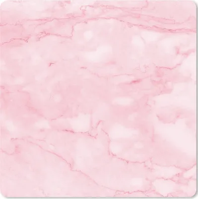 Produktbild von MuchoWow® Mauspad Mousepad Marmor - Rosa - Textur - Schick 20x20 cm - Mousepads - Maus Mat - Pad - Mausunterlage - Desk Mat - Bureauartikeln