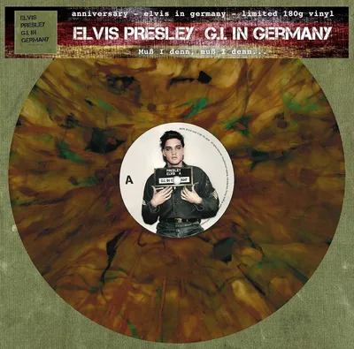 Obrázek produktu pro Elvis Presley - G.I. In Germany (Limited Edition) (Marbled Coloured) (LP)