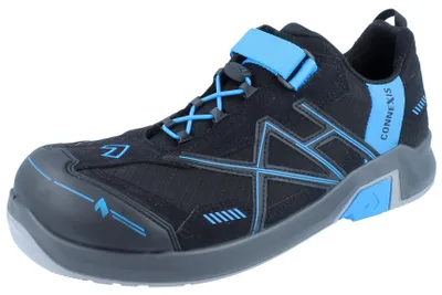 Produktbild von HAIX Connexis Safety T S1 low black/blue - Größe: UK 7